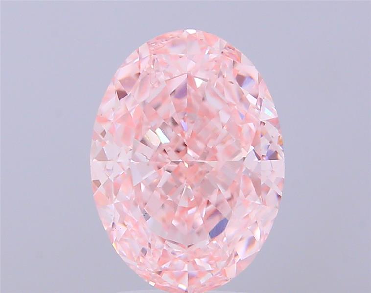 5.02 ct. oval Lab Grown Diamond front image