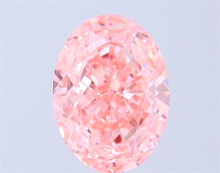 5.03 ct. oval Lab Grown Diamond front image