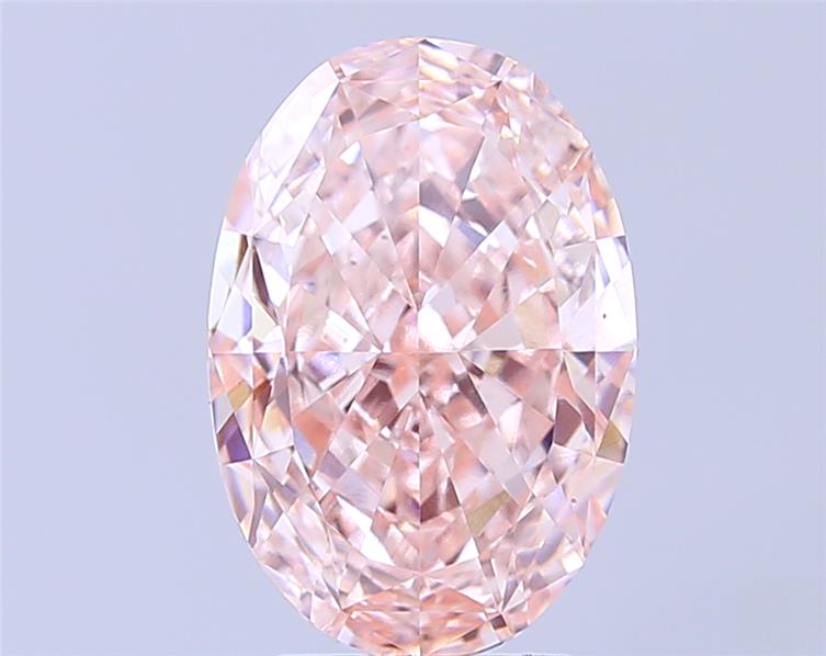 5.01 ct. oval Lab Grown Diamond front image