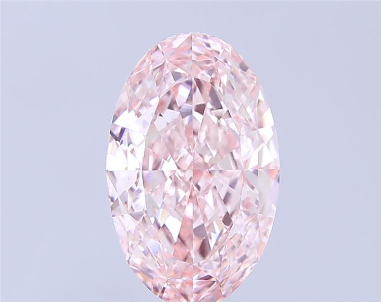 5.01 ct. oval Lab Grown Diamond front image