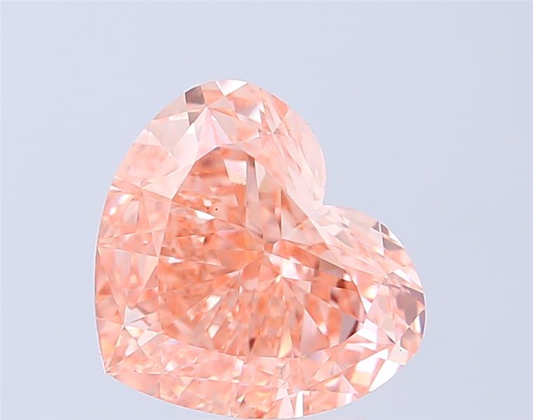 5.02 ct. heart Lab Grown Diamond front image