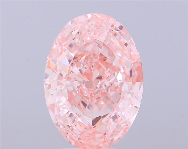 5.01 ct. oval Lab Grown Diamond front image