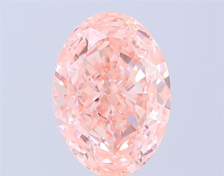 5.01 ct. oval Lab Grown Diamond front image