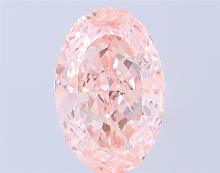 5.01 ct. oval Lab Grown Diamond front image
