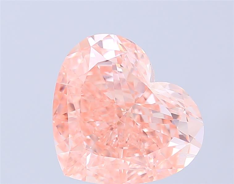 5.53 ct. heart Lab Grown Diamond front image