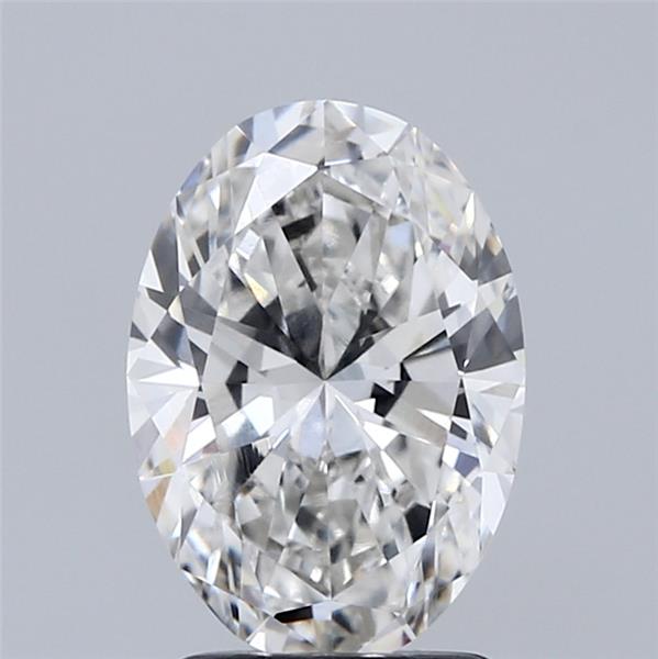 2.02 ct. oval Lab Grown Diamond front image