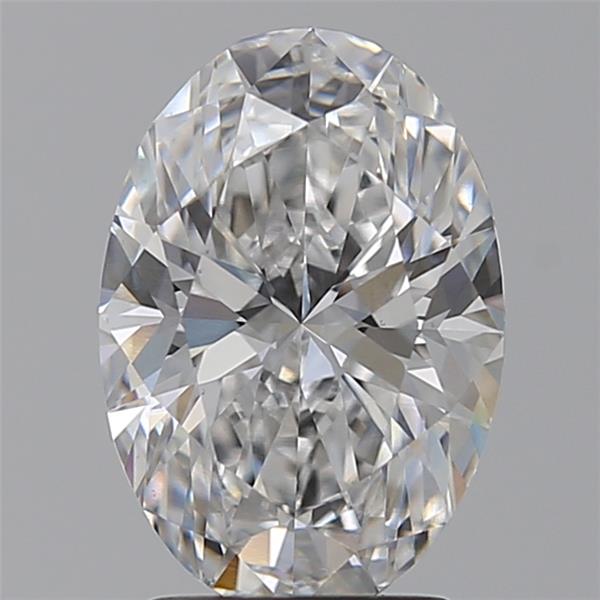 2.51 ct. oval Lab Grown Diamond front image