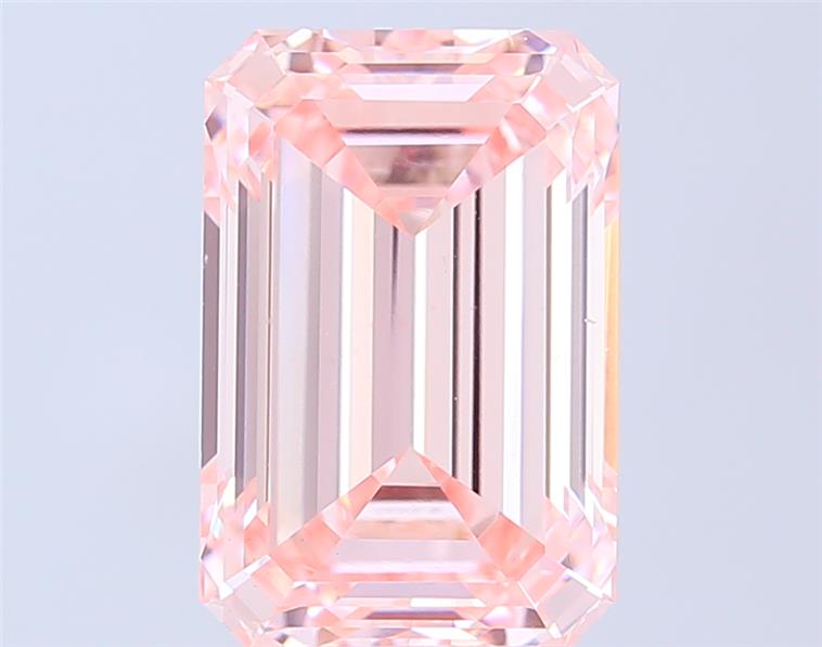 6.04 ct. emerald Lab Grown Diamond front image