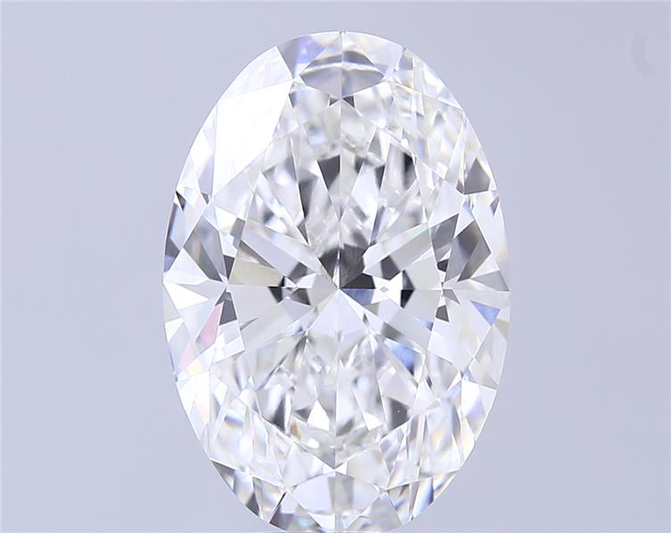 8.03 ct. oval Lab Grown Diamond front image