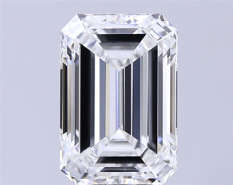 6.08 ct. emerald Lab Grown Diamond front image