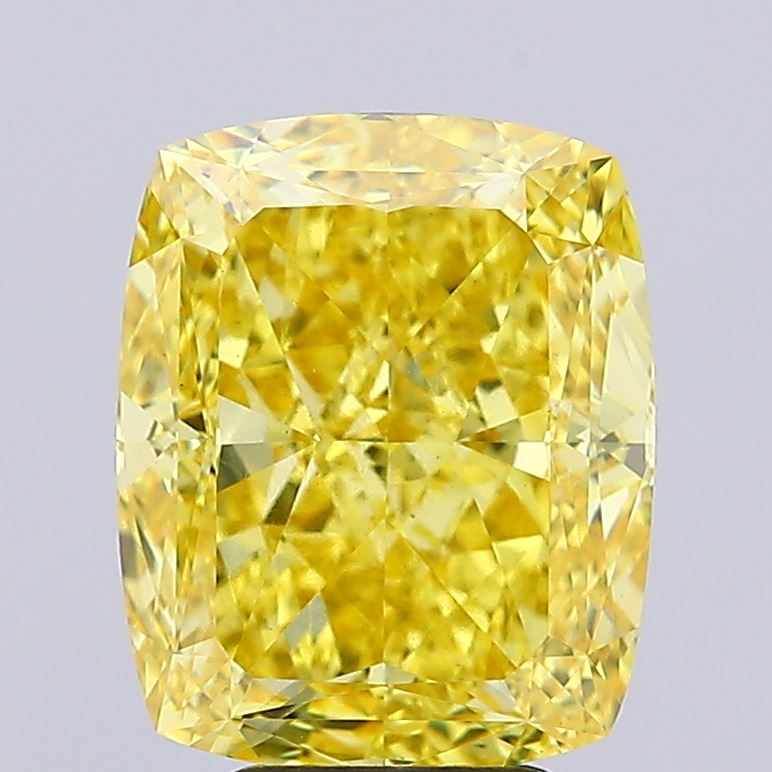 6.55 ct. cushion Lab Grown Diamond front image
