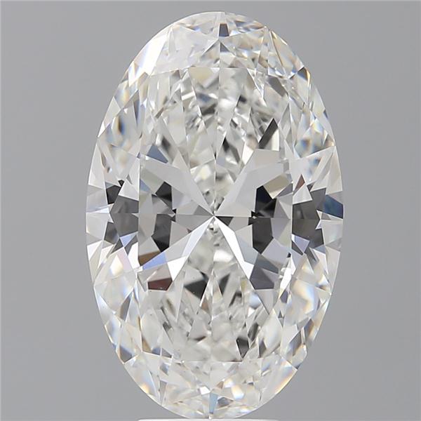 7.51 ct. oval Lab Grown Diamond front image