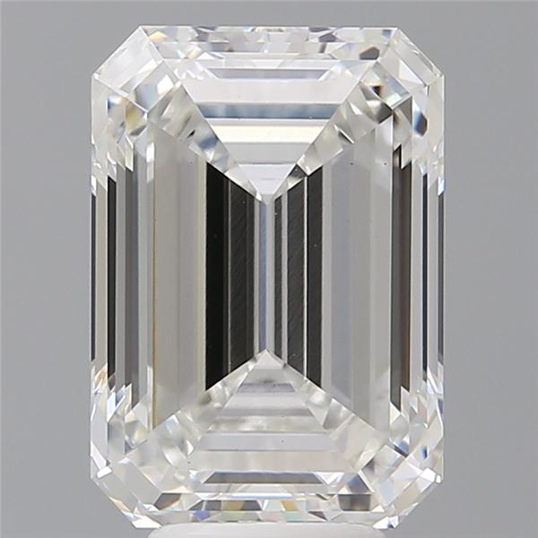 6.58 ct. emerald Lab Grown Diamond front image