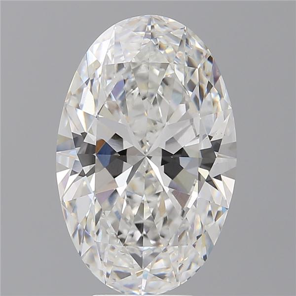 6.59 ct. oval Lab Grown Diamond front image