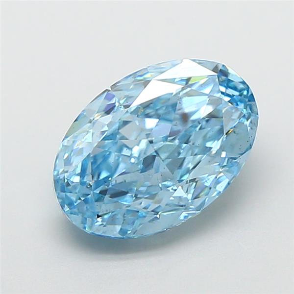 2.03 ct. oval Lab Grown Diamond front image