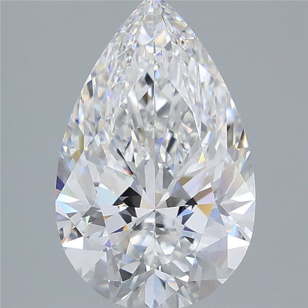 3.15 ct. pear Lab Grown Diamond front image
