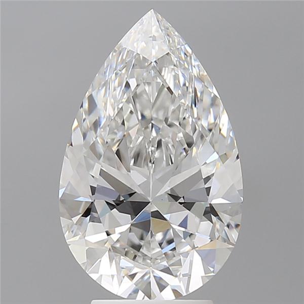 4.10 ct. pear Lab Grown Diamond front image