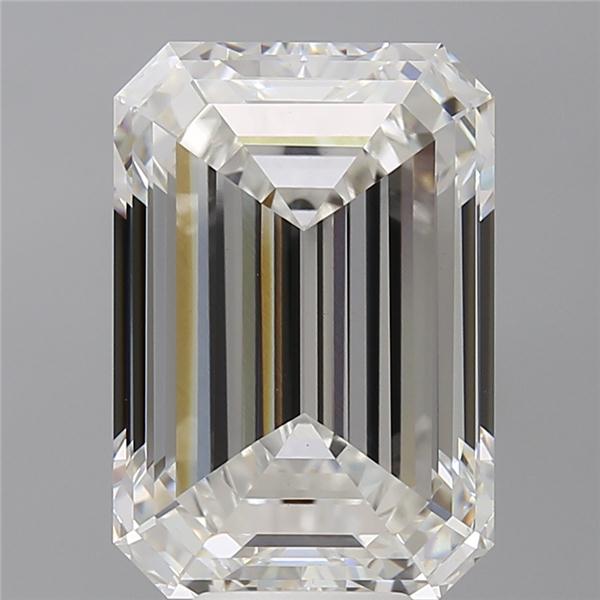 8.58 ct. emerald Lab Grown Diamond front image