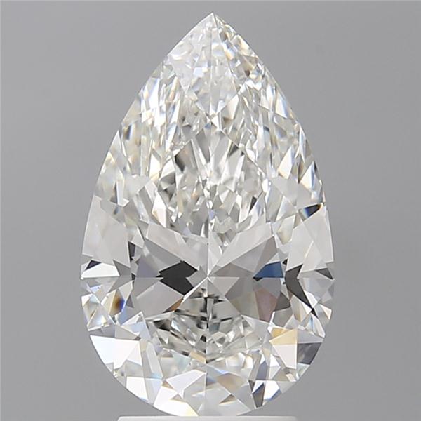 3.55 ct. pear Lab Grown Diamond front image