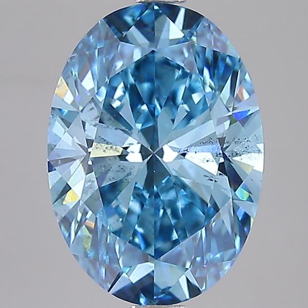 3.56 ct. oval Lab Grown Diamond front image