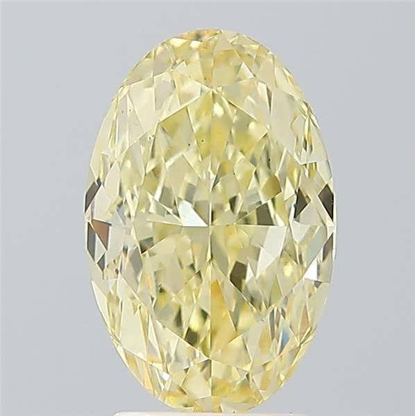 3.01 ct. oval Lab Grown Diamond front image