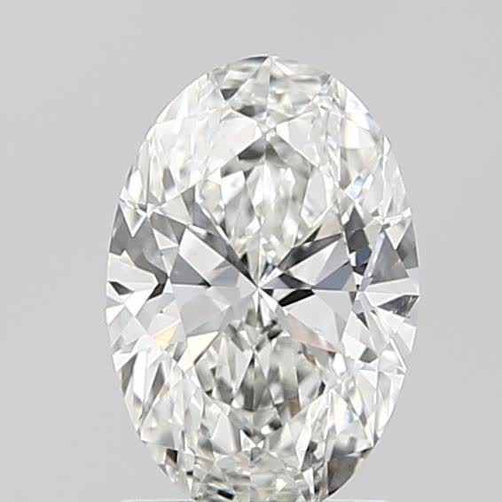 1.37 carat g VS2 EX Cut IGI oval diamond