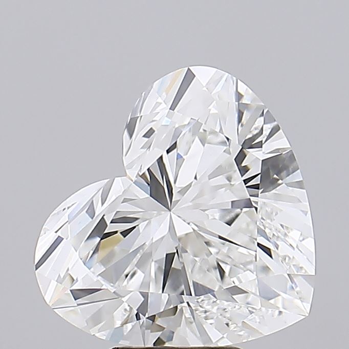 6.09 ct. heart Lab Grown Diamond front image