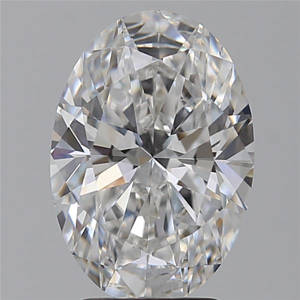 3.06 ct. oval Lab Grown Diamond front image