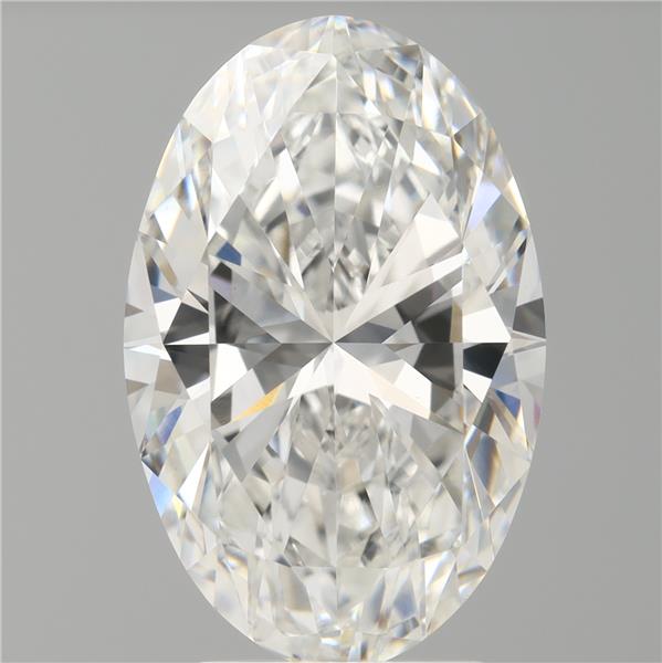 4.05 ct. oval Lab Grown Diamond front image