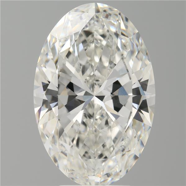 6.02 ct. oval Lab Grown Diamond front image