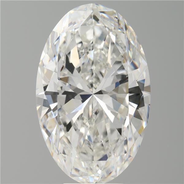 9.04 ct. oval Lab Grown Diamond front image