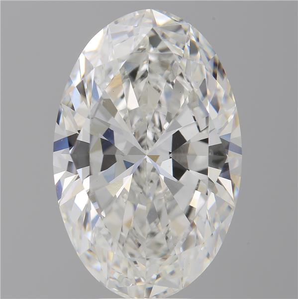 9.03 ct. oval Lab Grown Diamond front image