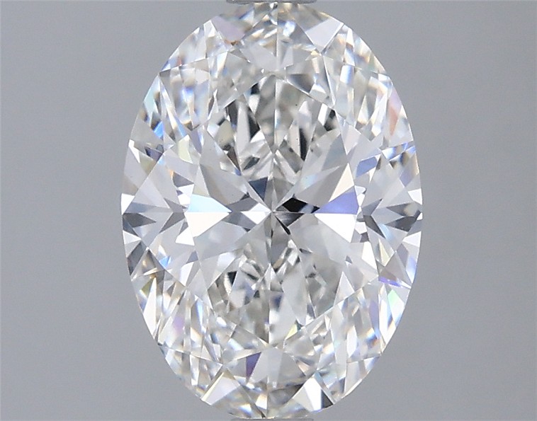 2.06 ct. oval Lab Grown Diamond front image