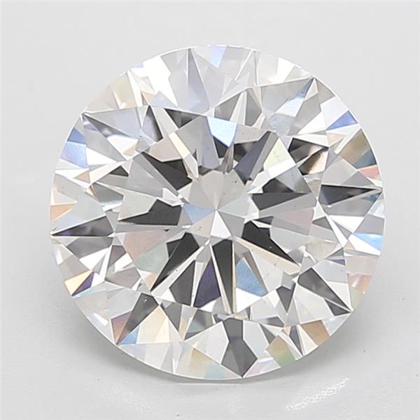 8.04 ct. round Lab Grown Diamond front image
