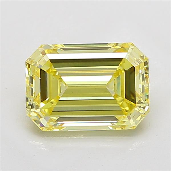 3.93 ct. emerald Lab Grown Diamond front image