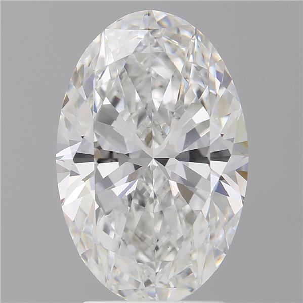 3.10 ct. oval Lab Grown Diamond front image