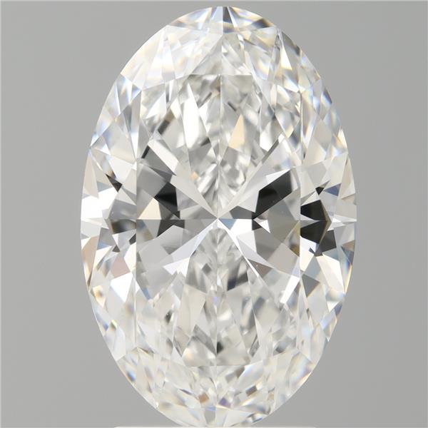3.08 ct. oval Lab Grown Diamond front image