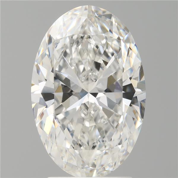 3.10 ct. oval Lab Grown Diamond front image