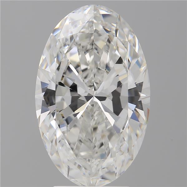 4.54 ct. oval Lab Grown Diamond front image