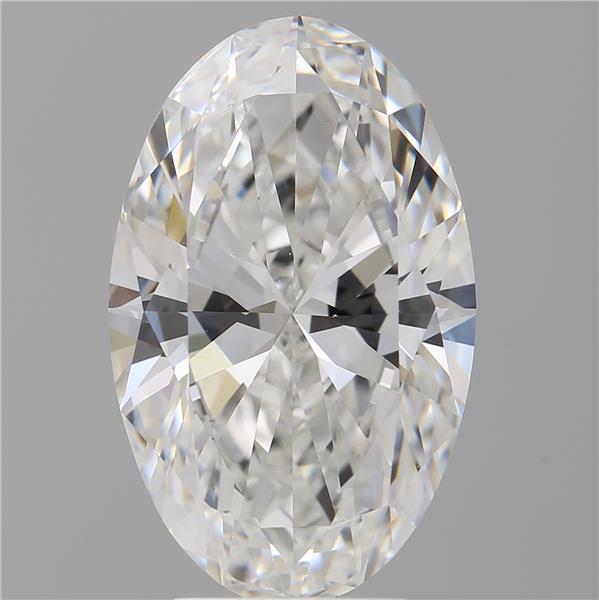 4.52 ct. oval Lab Grown Diamond front image