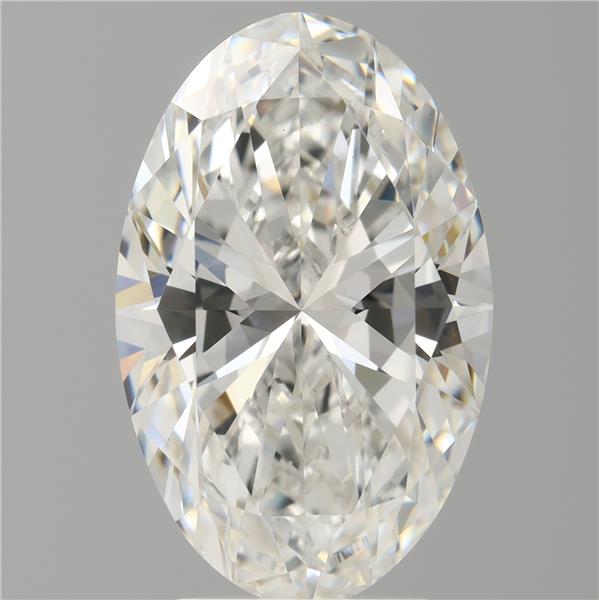 4.09 ct. oval Lab Grown Diamond front image