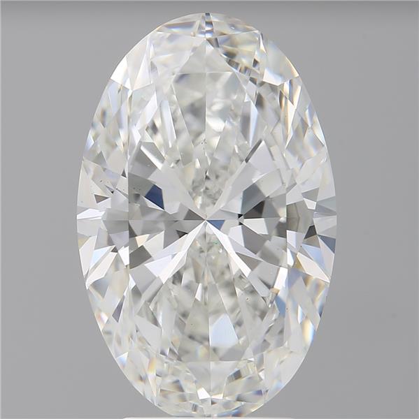 4.09 ct. oval Lab Grown Diamond front image