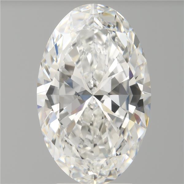 4.05 ct. oval Lab Grown Diamond front image