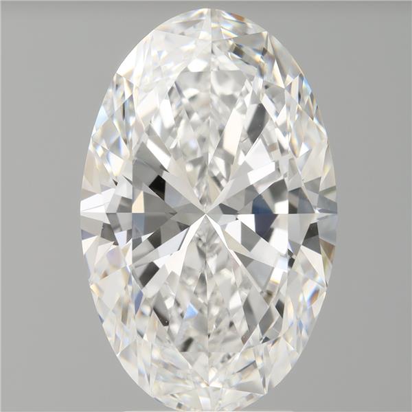4.05 ct. oval Lab Grown Diamond front image