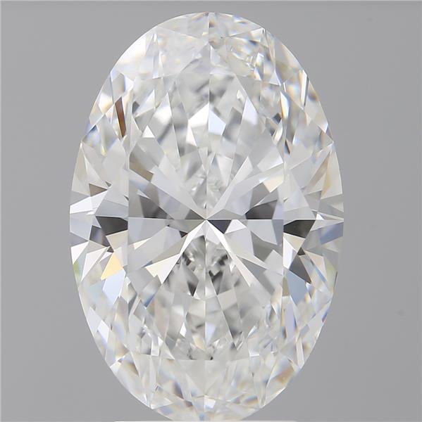 4.05 ct. oval Lab Grown Diamond front image