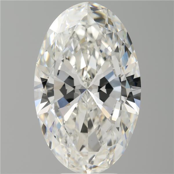 8.04 ct. oval Lab Grown Diamond front image