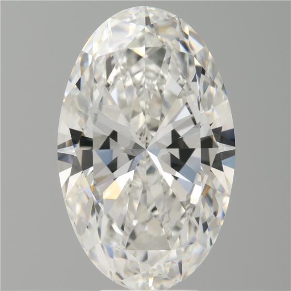7.06 ct. oval Lab Grown Diamond front image