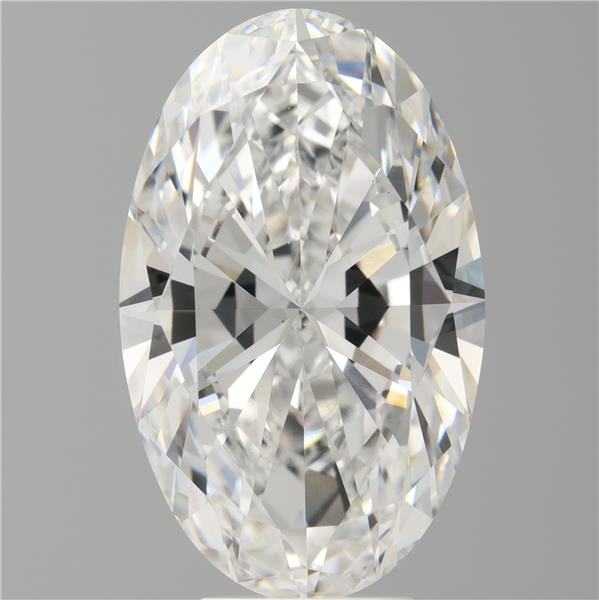 6.58 ct. oval Lab Grown Diamond front image