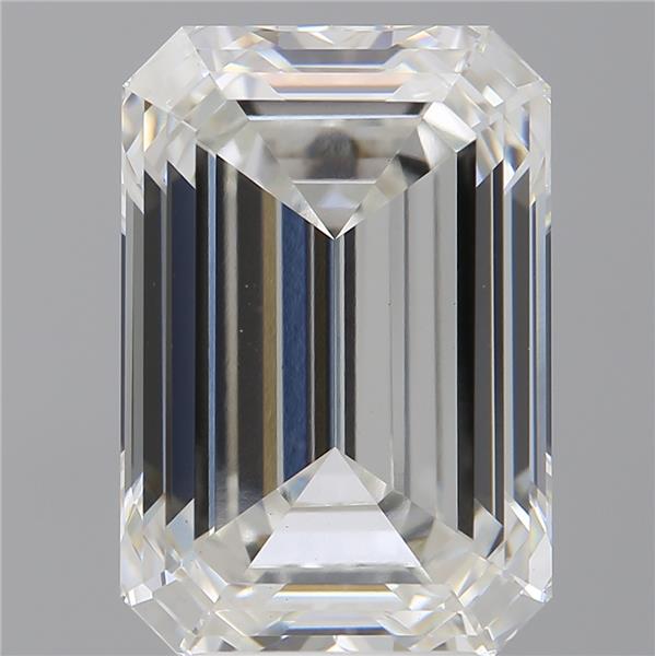 5.09 ct. emerald Lab Grown Diamond front image