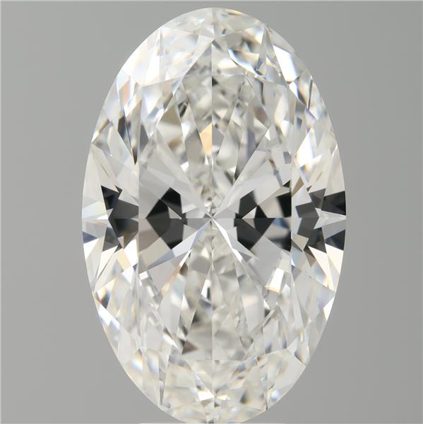 7.10 ct. oval Lab Grown Diamond front image